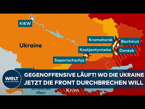 PUTINS KRIEG: Gegenoffensive läuft! Wo die Ukraine jetzt die Front durchbrechen will