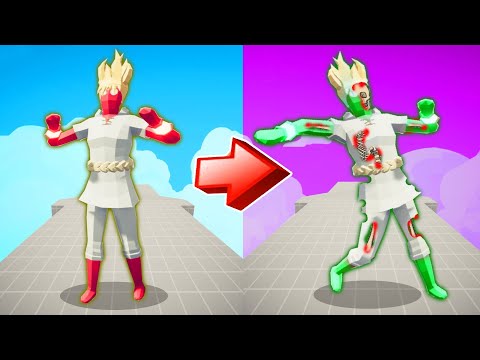 EVERY BOSS TURN INTO ZOMBIE | TABS - Totally Accurate Battle Simulator