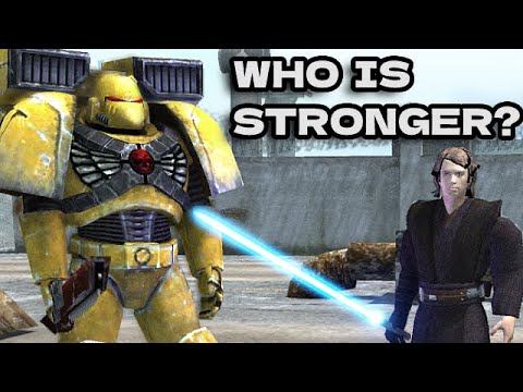 Assault Marine (Warhammer 40K) vs Anakin Skywalker (Star Wars) - Who will Survive?
