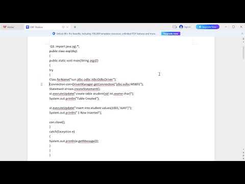Advanced Java Programming Exp 18