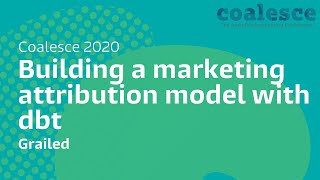 Building a marketing attribution model with dbt