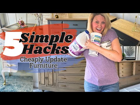5 Simple Hacks to Update Your Furniture | 5 Easy DIY Tips Transform Your Furniture | 5 Top Furniture