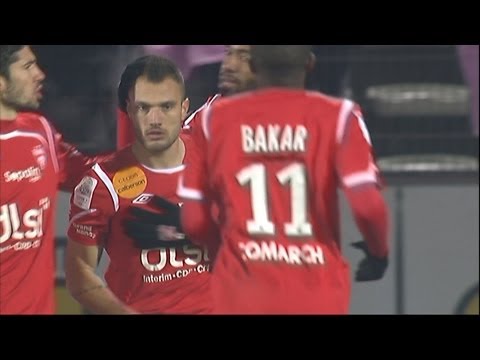 Goal Yohan MOLLO (50') - Evian TG FC - AS Nancy Lorraine (1-1) / 2012-13