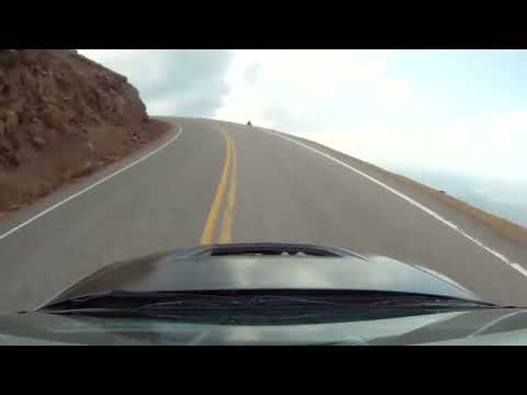 Speeding car drives off cliff and flips at extreme speed caught on dashcam car crash