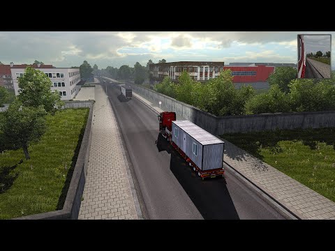 ETS2 Promods 2.30 Rezekune [LVA] - Ostrow Mazowiecka [POL] General street priority.