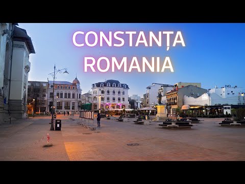🇷🇴 Constanța - The amazing Coastal City in Romania | 4K