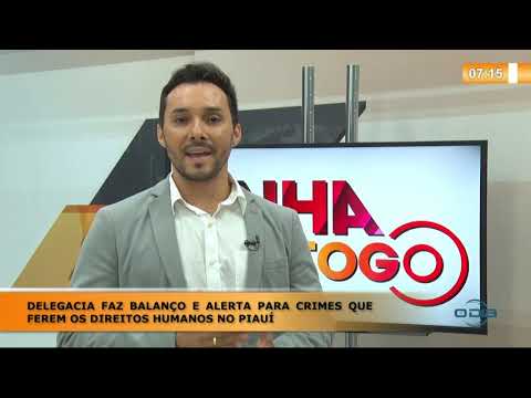 LINHA DE FOGO 13 01 2020 DELEGACIA FAZ BALANÇO E ALERTA PARA CRIMES QUE FEREM OS DIREITOS HUMANOS