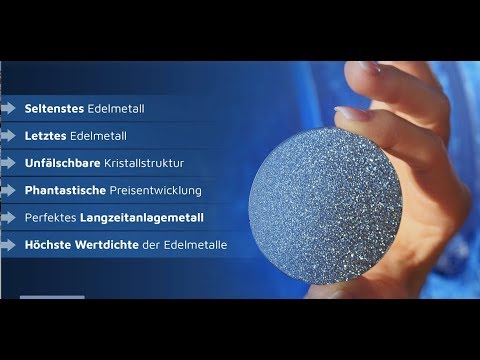 Kristallines Osmium - Osmium das achte, seltenste und letzte Edelmetall der Erde!