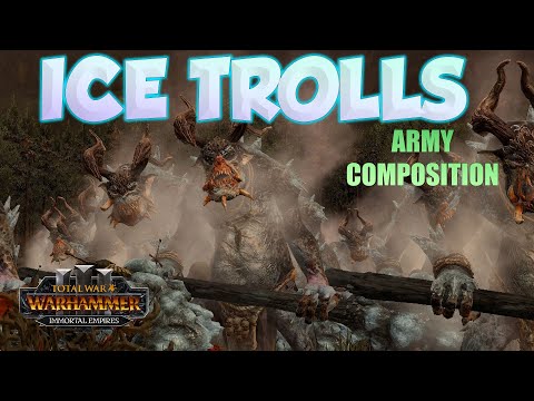 Norscan Ice Trolls army composition / doomstack for Wintertooth