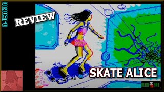 Skate Alice : Homebrew from 2021 - on the ZX Spectrum 128K !! with Commentary