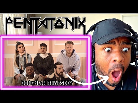 British Rappers FIRST TIME HEARING Pentatonix Bohemiam Rhapsody