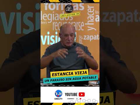 ESTANCIA VIEJA UN PARAISO SIN AGUA POTABLE