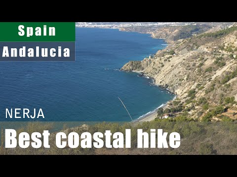 Best coastal hike near Nerja. Spain, Andalucia