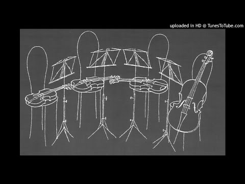 Ravel String Quartet in F major - Quartet Pro Musica (BBC Third Programme 'Music at Night' 1959)
