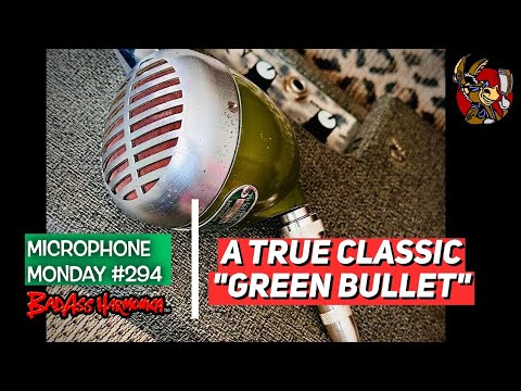 Crunchy Classic! Best Blues Harmonica Mics | Shure Green Bullet Vintage Microphone Monday 294