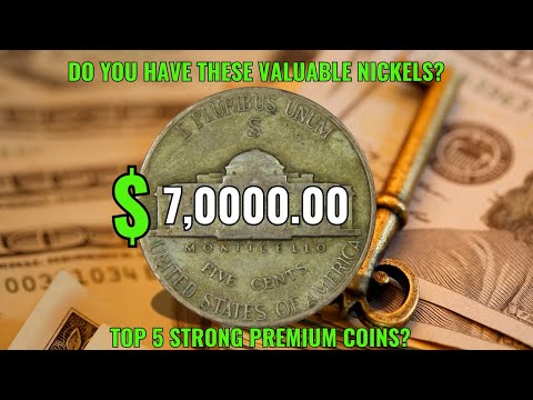 MILLION DOLLAR NICKELS TOP 5 MOST VALUABLE JEFFERSON NICKELS COINS WORTH HUGE MONEY!