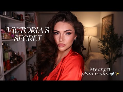 Turning into a Victoria's Secret Angel♡ step by step makeup tutorial!