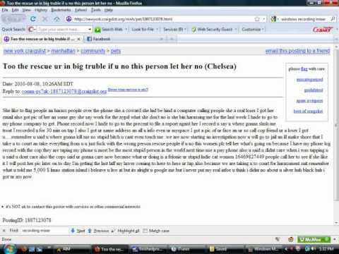 Reading Craigslist Pets