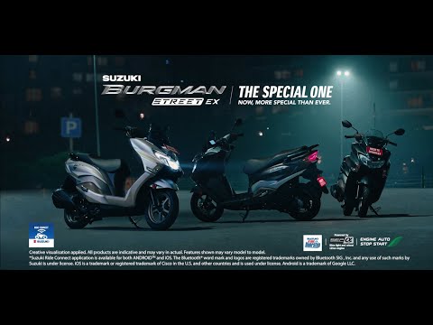 Suzuki Burgman Street | Stay Connected To #TheSpecialOne