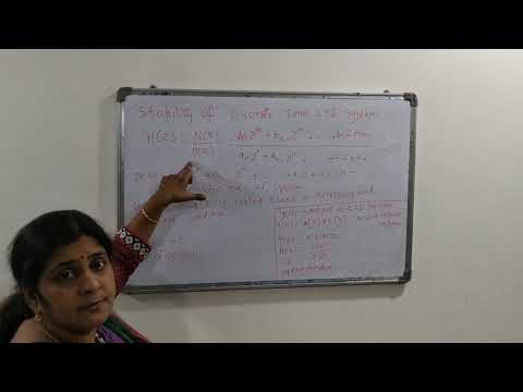 Stability conditions of Discrete LTI system