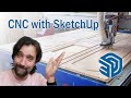 Make Your Sketchup Models Flat And Ready For CNC