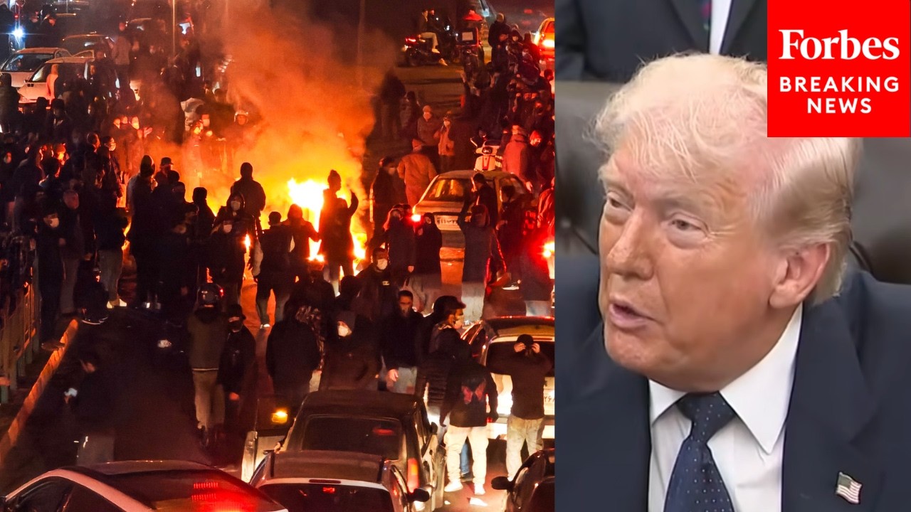 Video | Trump Asked If He Plans To Provide Weapons For Iranian Anti-Regime Protestors