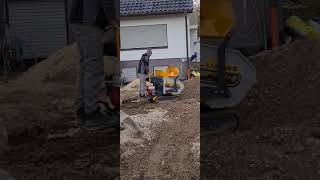 Self loading caterpillar mini dumper - motorized wheelbarrow Lumag VH500PROA
