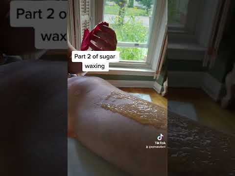 sugar waxing part 2