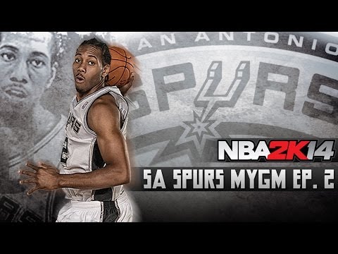 NBA 2K14: Spurs MyGM Ep.2 | Opening Night