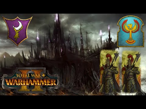 The Black Guard of Naggarond Are BADASS. Dark Elves Vs Tomb Kings. Total War Warhammer 2 Multiplayer