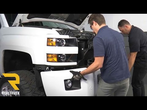 How to Remove The Factory Front Bumper on a 2017 Chevrolet Silverado 2500HD