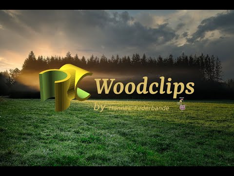 Woodclips: Das neue Revolutionäre, Umweltfreundliche Konstruktionsspielzeug!