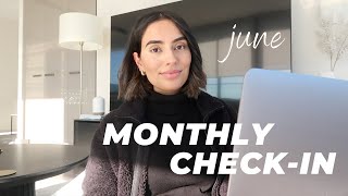 JUNE Monthly Check-In | Money, Life & Career Update | Assignments, Europe Planning & Goal Setting