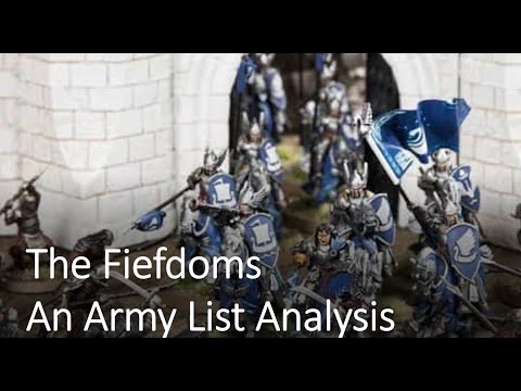 The Fiefdoms Army List Review & Strategy