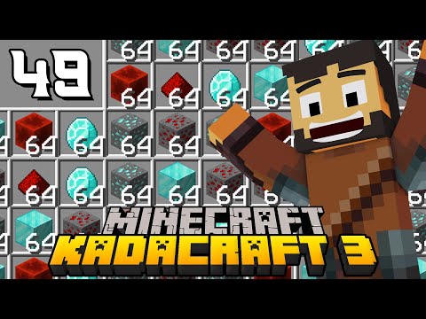 KadaCraft 3: Episode 49 - 12 HOURS MINING CHALLENGE