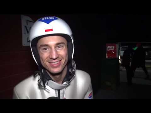 Kamil Stoch po wygranych kwalifikacjach w Lillehammer [09.12.2016]