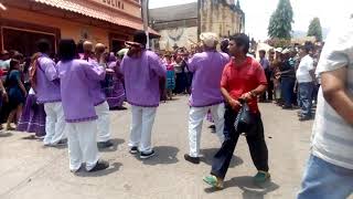 preview picture of video 'El baile de los Garifunas en el Folklórico de Jocotan Chiquimula Guatemala'