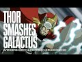 Thor Smashes Galactus Avengers Earth S Mightiest Heroes