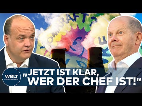 SCHOLZ‘ MACHTWORT: „Atomenergie ist für die Grünen ein Identitätsthema, da geht es ums Eingemachte“