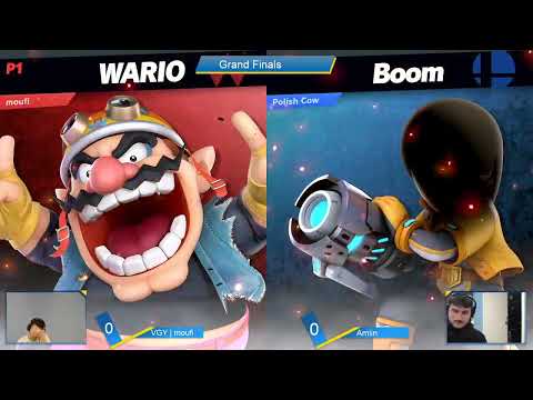 SaltyArena S6#11 Grand Final, ELC | Amiin (Mii Gunner) VS VGY | Moufi (Wario)