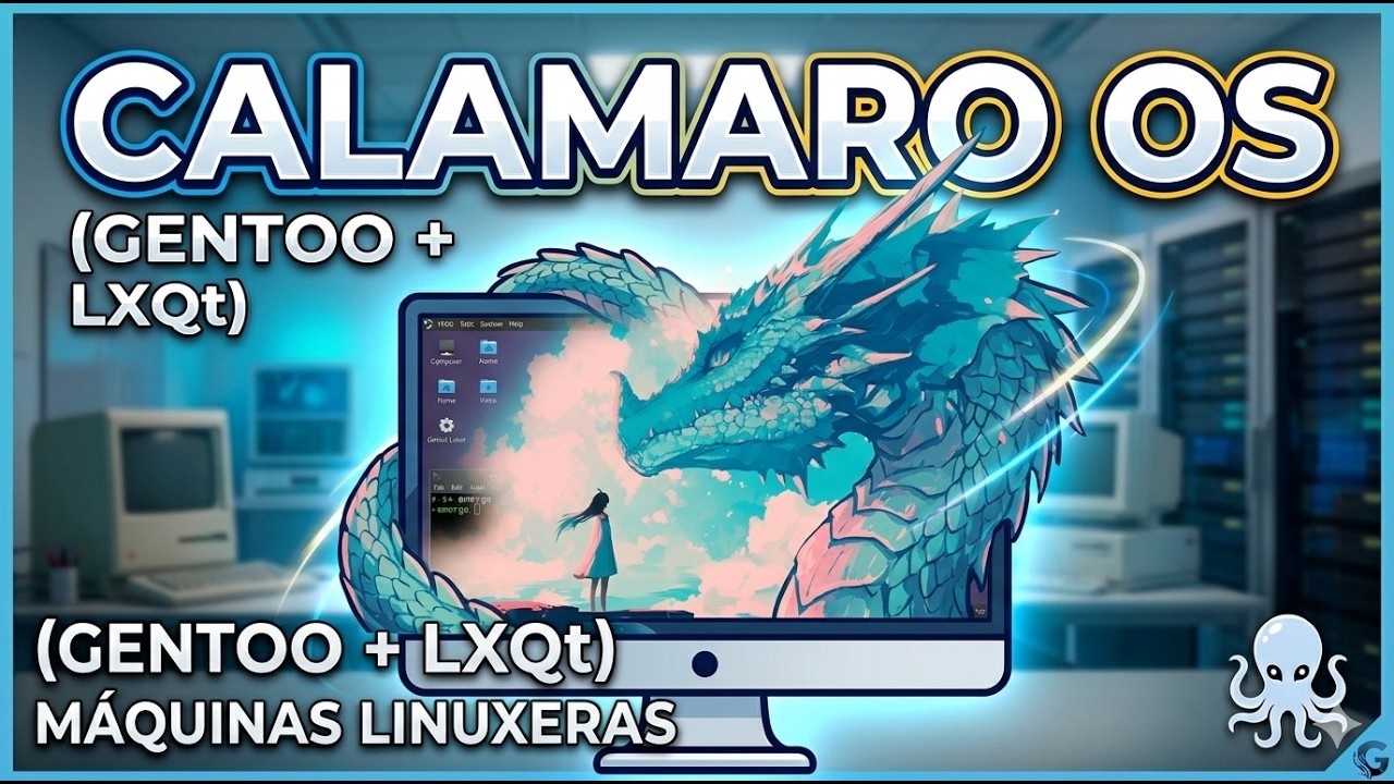 Calamaro OS: El poder de Gentoo con la ligereza de LXQt