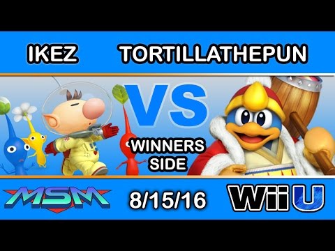 MSM 62 - Ikez (Olimar) Vs. TortillaThePun (King Dedede) Winners Side - Smash Wii U