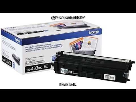 TN433 Toner Cartridge Set TN-433 TN431 MFC-l8900Cdw HL-L8360Cdw Replacement for Brother TN433 TN 433 TN-431 for Brother MFC l8900Cdw HL-L8260Cdw MFC-L8610Cdw HL-L8360Cdwt Printer Ink video review thumbnail