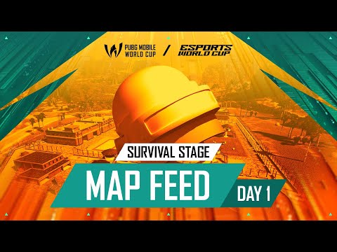 [MAP] 2025 PMWC at EWC Survival Stage D1 | PUBG MOBILE WORLD CUP at ESPORTS WORLD CUP