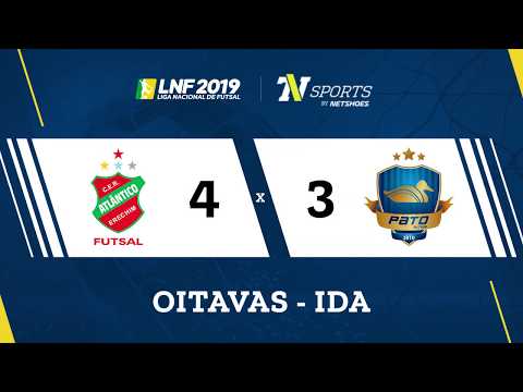 LNF2019 - Gols - Oitavas Ida - Atlântico 4x3 Pato