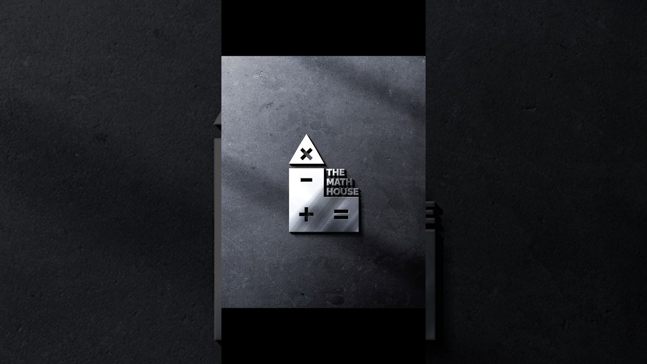 The Math House Logo Design Process | Creative & Modern Brand Identity #design #logodesign #creative