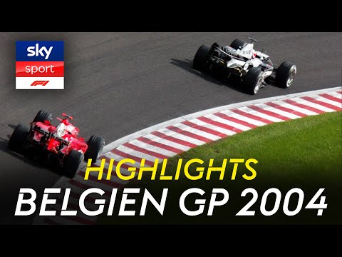 Michael Schumacher im Dreikampf um den Weltmeistertitel | Spa 2004 - GP von Belgien