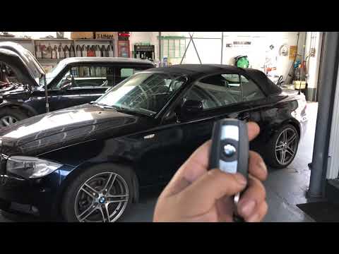 BMW 1 series E87 (power-window and convertible roof down)