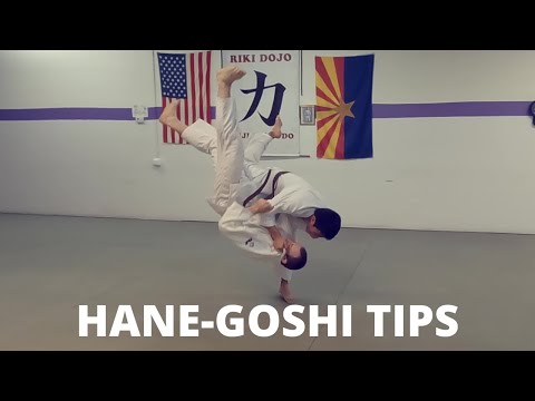 Hane-Goshi Tips | Riki Judo Dojo — judo technique demonstration