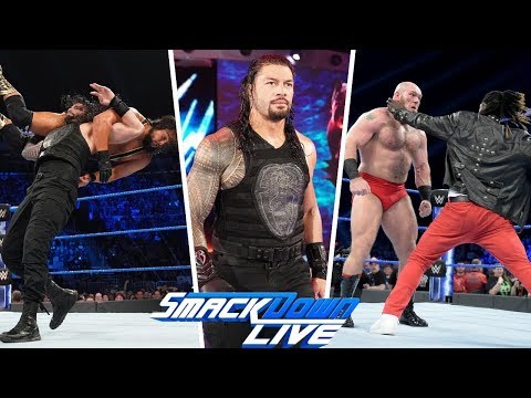 HandyCapmatch | Roman Reigns Vs B team & Elais - WWE Smackdowns 30 April 2019